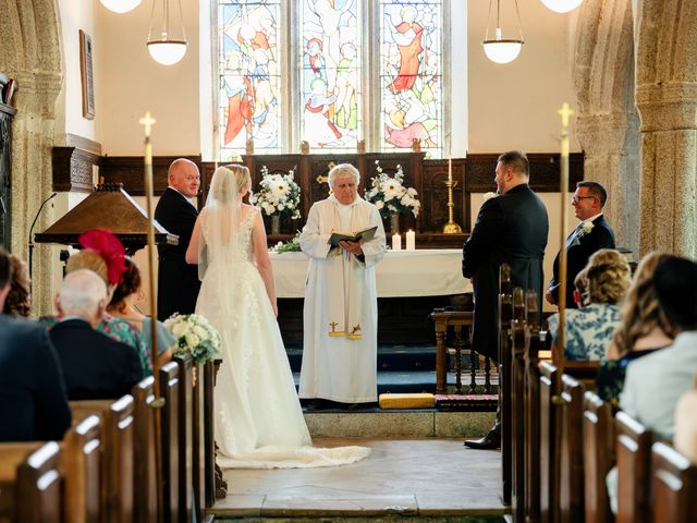 Will and Beth's Wedding in Lostwithiel, Cornwall 8