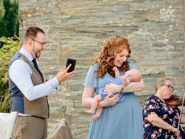 Will and Beth's Wedding in Lostwithiel, Cornwall 18