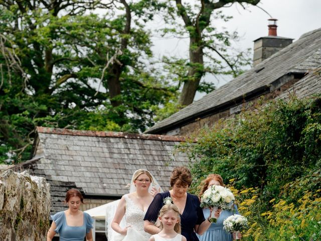 Will and Beth's Wedding in Lostwithiel, Cornwall 45