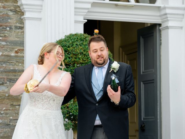 Will and Beth's Wedding in Lostwithiel, Cornwall 49
