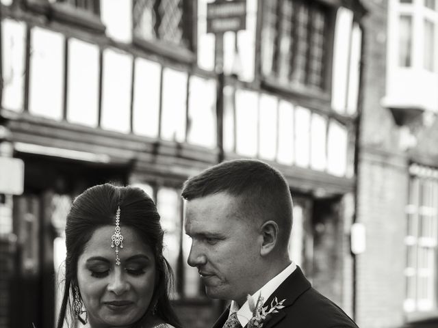 Phillip and Jenisha&apos;s Wedding in Lichfield, Staffordshire 45