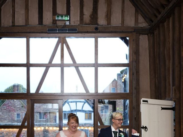 Bride and Bride&apos;s Wedding in Maidenhead, Berkshire 32