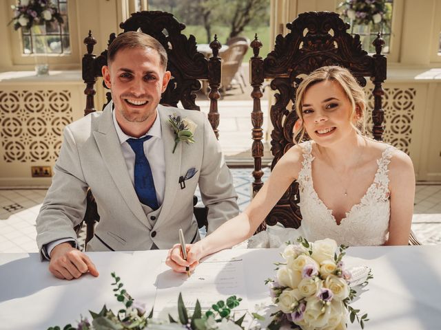 Aiden and Megan's Wedding in North Kilworth, Leicestershire 10