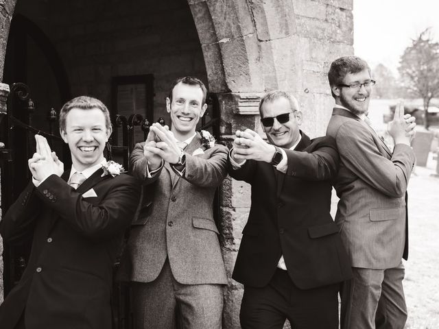 Rebekah and Carl&apos;s Wedding in Stoke Rochford, Lincolnshire 10