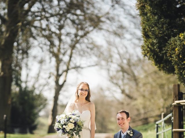 Rebekah and Carl&apos;s Wedding in Stoke Rochford, Lincolnshire 13