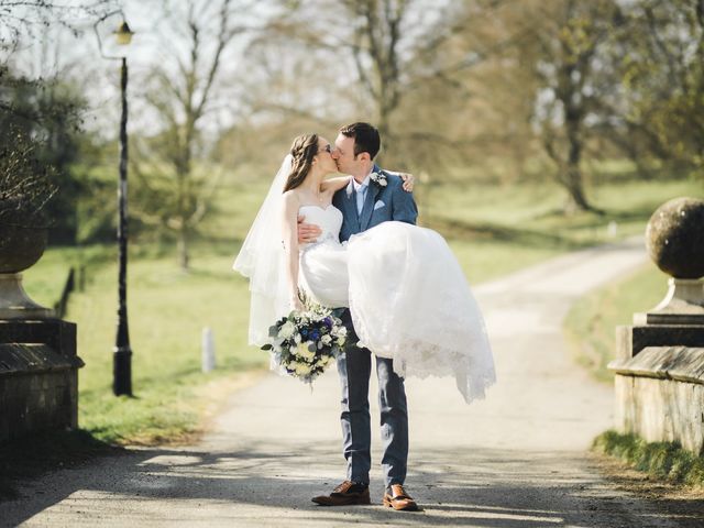 Rebekah and Carl&apos;s Wedding in Stoke Rochford, Lincolnshire 15