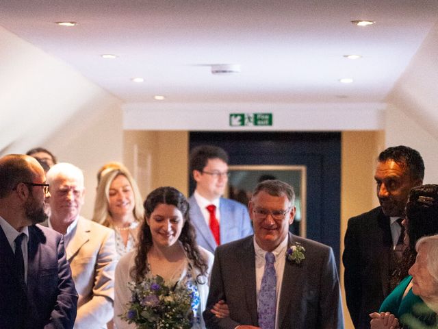 James and Katherine&apos;s Wedding in Andover, Hampshire 10