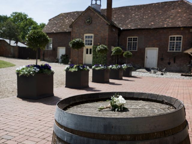 Groom and Bride&apos;s Wedding in Twyford, Berkshire 8