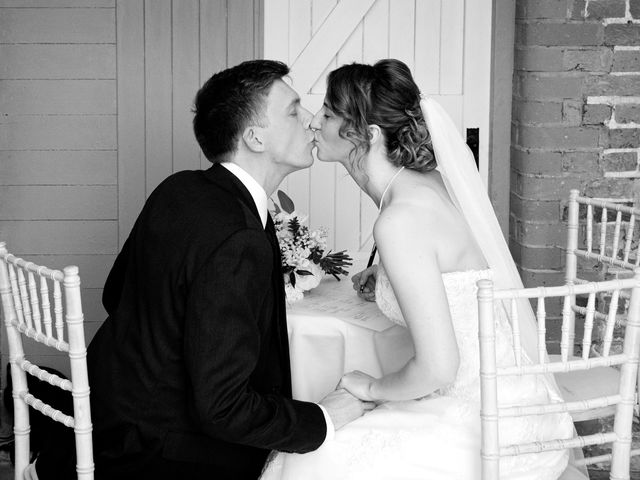 Groom and Bride&apos;s Wedding in Twyford, Berkshire 18