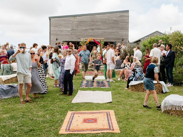 Tom and Emma's Wedding in Hayle, Cornwall 5