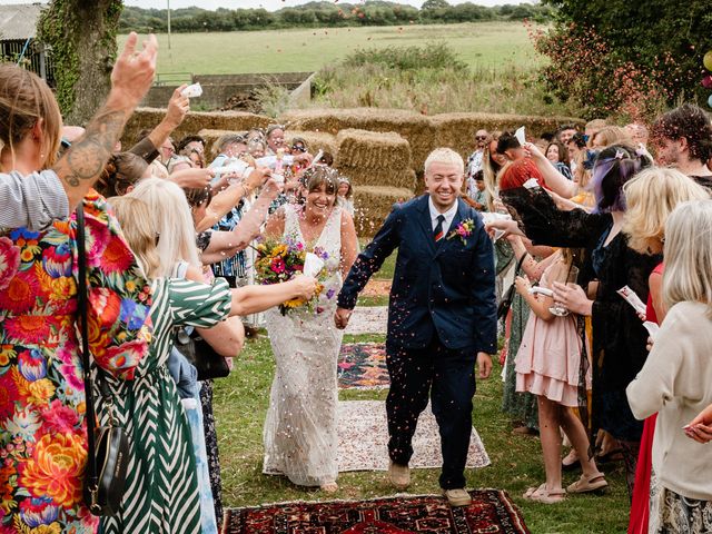 Tom and Emma's Wedding in Hayle, Cornwall 7