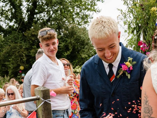 Tom and Emma's Wedding in Hayle, Cornwall 1