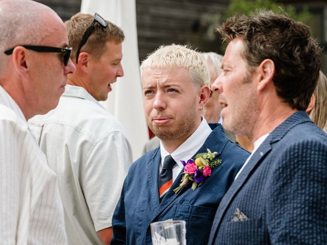 Tom and Emma's Wedding in Hayle, Cornwall 15