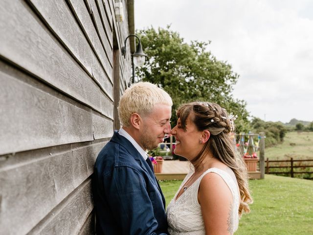 Tom and Emma's Wedding in Hayle, Cornwall 16