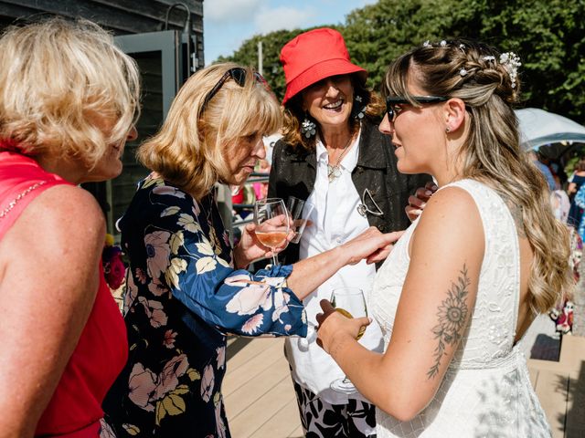 Tom and Emma's Wedding in Hayle, Cornwall 21