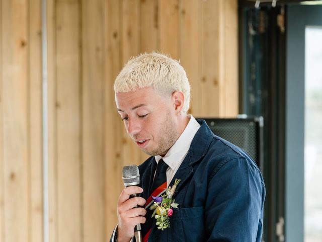 Tom and Emma's Wedding in Hayle, Cornwall 36