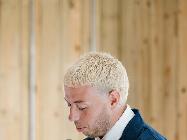 Tom and Emma's Wedding in Hayle, Cornwall 37