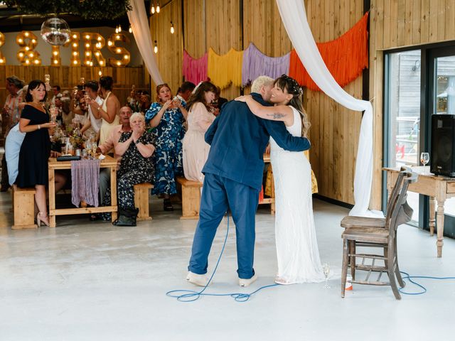 Tom and Emma's Wedding in Hayle, Cornwall 40