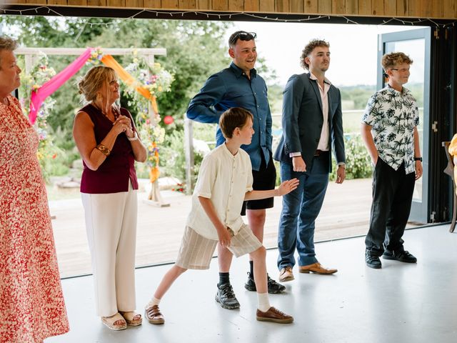Tom and Emma's Wedding in Hayle, Cornwall 43
