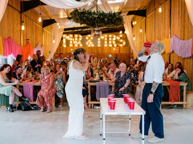 Tom and Emma's Wedding in Hayle, Cornwall 47