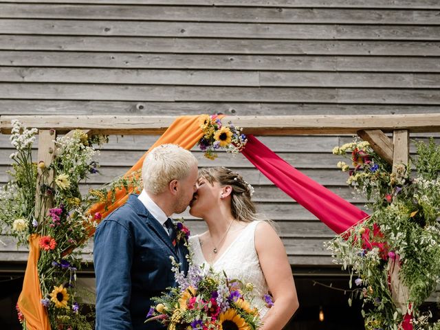 Tom and Emma's Wedding in Hayle, Cornwall 50
