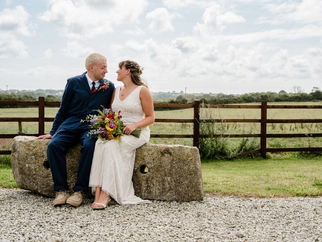 Tom and Emma's Wedding in Hayle, Cornwall 54