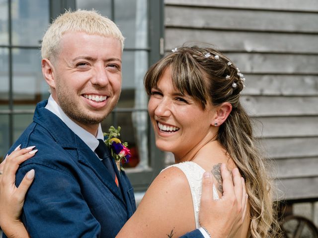 Tom and Emma's Wedding in Hayle, Cornwall 55