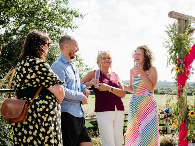 Tom and Emma's Wedding in Hayle, Cornwall 57