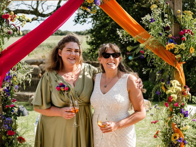 Tom and Emma's Wedding in Hayle, Cornwall 58