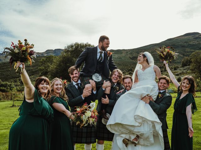 Sam and Laura&apos;s Wedding in Argyllshire, Argyll 76