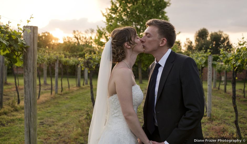 Groom and Bride's Wedding in Twyford, Berkshire