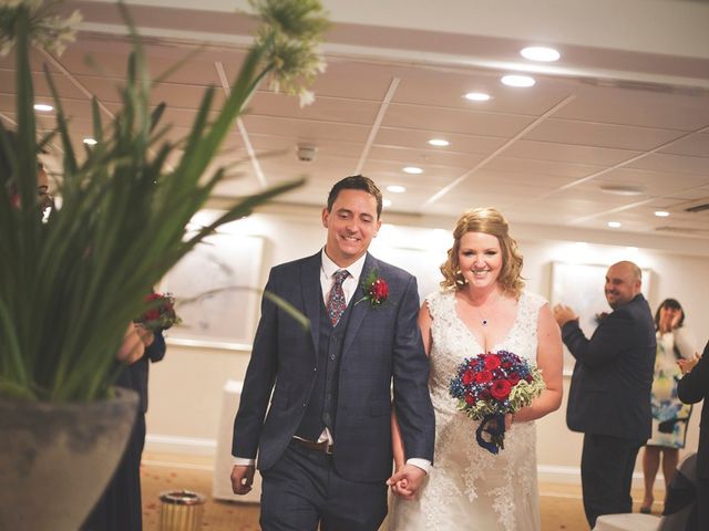 Rebecca and Mark&apos;s Wedding in Wrightington, Lancashire 34