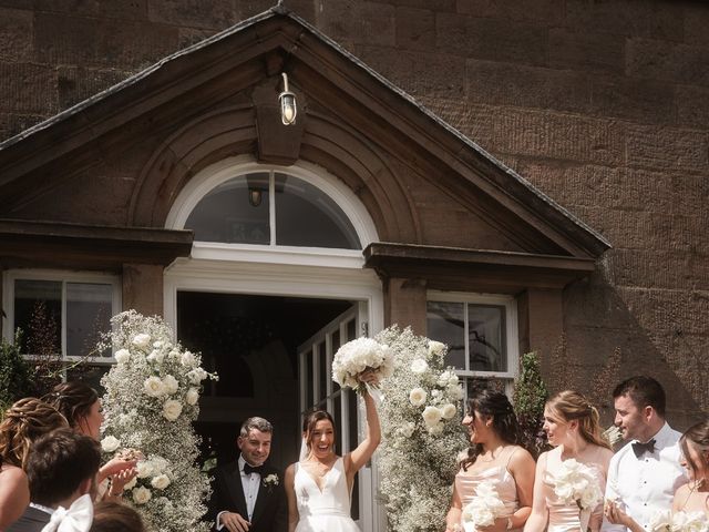 Benjamin and Kathryn&apos;s Wedding in Alnwick, Northumberland 34