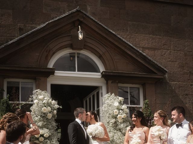 Benjamin and Kathryn&apos;s Wedding in Alnwick, Northumberland 35