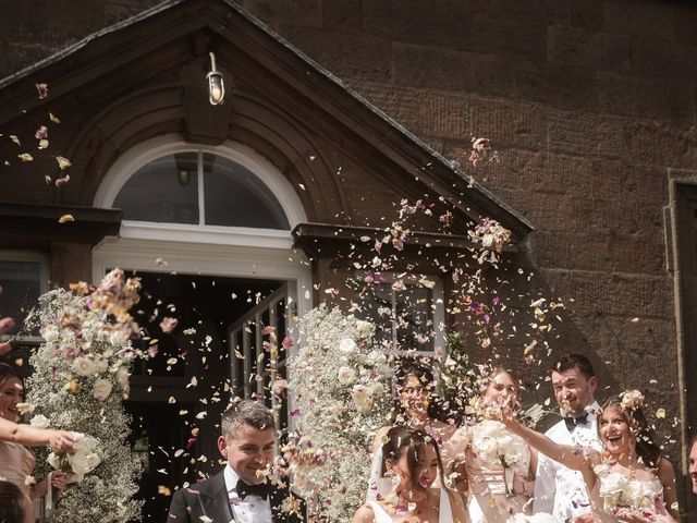 Benjamin and Kathryn&apos;s Wedding in Alnwick, Northumberland 36