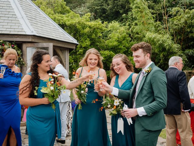 Jessica and Jennifer&apos;s Wedding in Polhawn, Cornwall 44