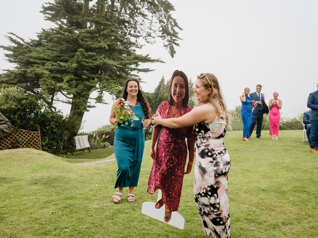 Jessica and Jennifer&apos;s Wedding in Polhawn, Cornwall 51