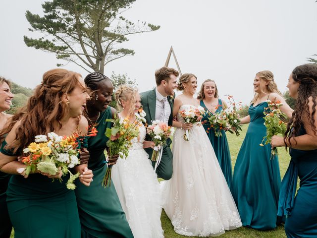 Jessica and Jennifer&apos;s Wedding in Polhawn, Cornwall 60