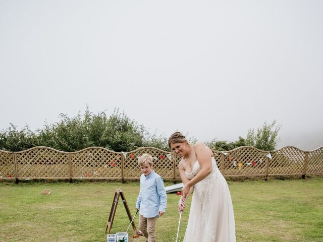 Jessica and Jennifer&apos;s Wedding in Polhawn, Cornwall 78