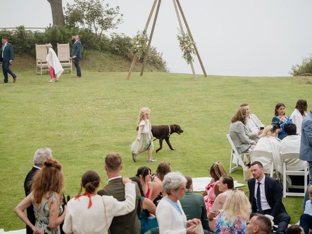 Jessica and Jennifer&apos;s Wedding in Polhawn, Cornwall 83