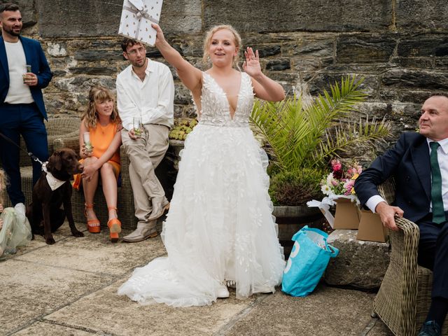 Jessica and Jennifer&apos;s Wedding in Polhawn, Cornwall 110