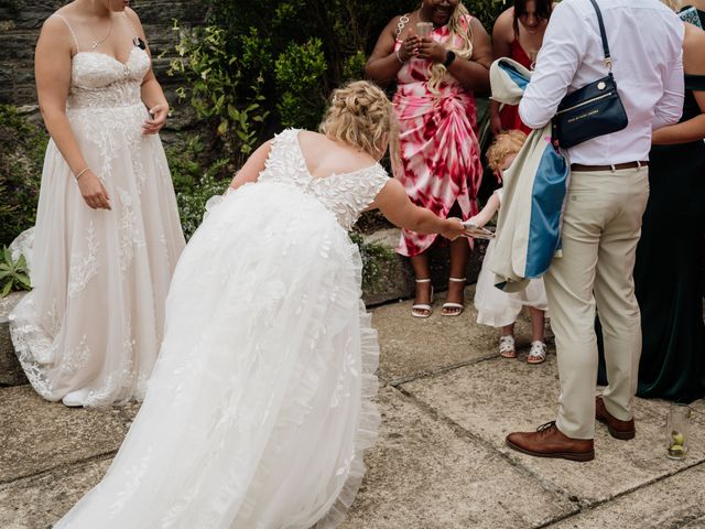 Jessica and Jennifer&apos;s Wedding in Polhawn, Cornwall 111