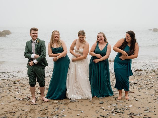 Jessica and Jennifer&apos;s Wedding in Polhawn, Cornwall 124