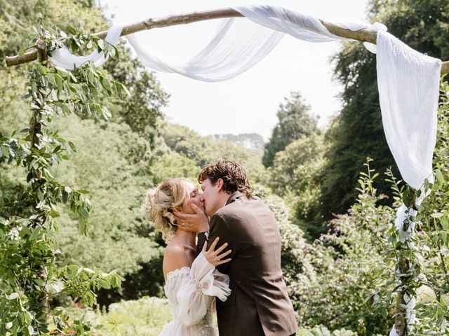 Luke and Flossy's Wedding in Falmouth, Cornwall 3