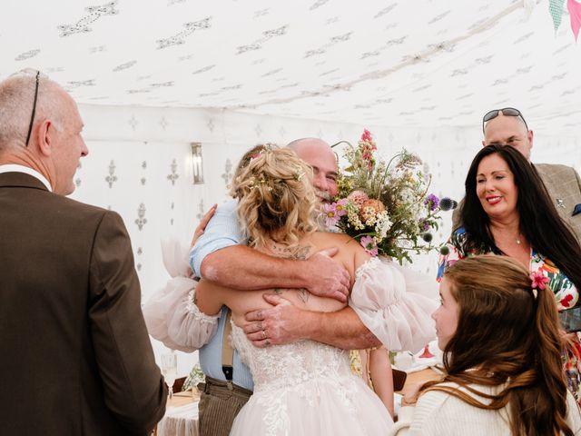 Luke and Flossy's Wedding in Falmouth, Cornwall 5