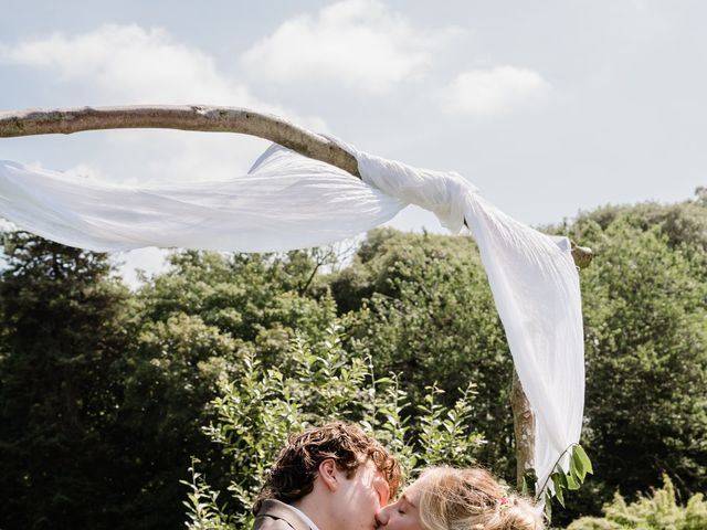 Luke and Flossy's Wedding in Falmouth, Cornwall 11