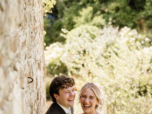 Luke and Flossy's Wedding in Falmouth, Cornwall 13