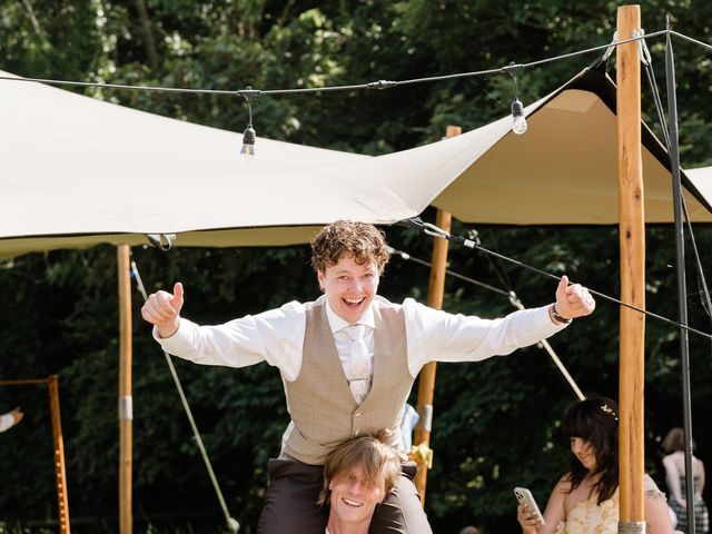 Luke and Flossy's Wedding in Falmouth, Cornwall 17