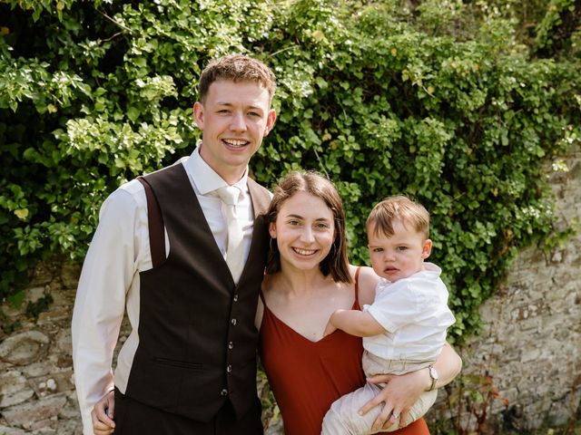 Luke and Flossy's Wedding in Falmouth, Cornwall 19