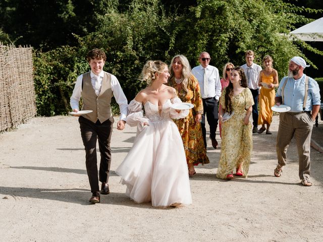 Luke and Flossy's Wedding in Falmouth, Cornwall 30